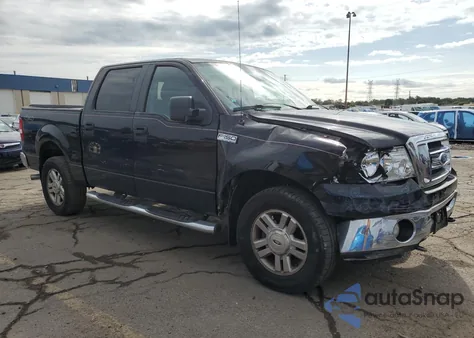 2008 Ford F150 Supercrew из США, поврежденный, VIN 1FTPW14V18FC01052